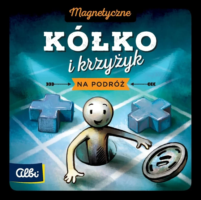 Kółko i krzyżyk - gra magnetyczna ALBI