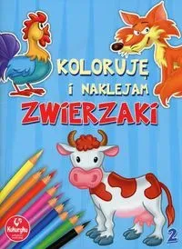 Koloruję i naklejam zwierzaki 2