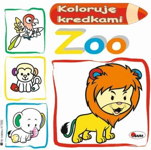 Koloruję kredkami. Zoo