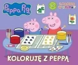 Koloruję z peppą zabawa w kolory Świnka Peppa