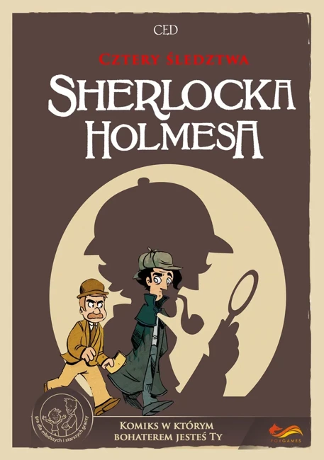 Komiksy paragrafowe. Cztery śledztwa Sherlocka Holmesa (dodruk 2018)