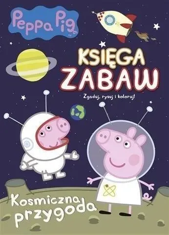 Kosmiczna przygoda Peppa Pig księga zabaw