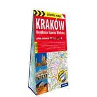 Kraków Niepołomice Skawina Wieliczka plan miasta 1:22 000