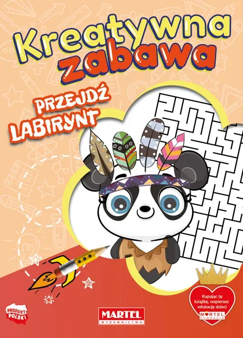 Kreatywna zabawa. Przejdź labirynt