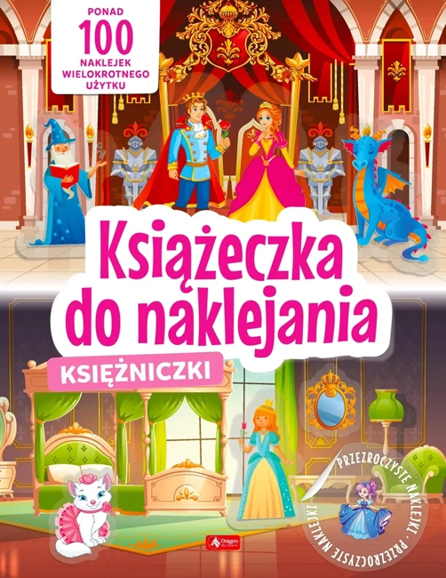 Księżniczki. Książeczka do naklejania