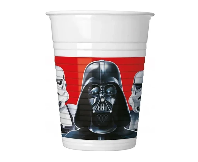 Kubeczki plastikowe Star Wars 200ml 8szt