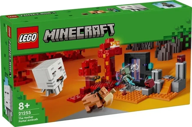 Lego MINECRAFT 21255 Zasadzka w portalu do Netheru