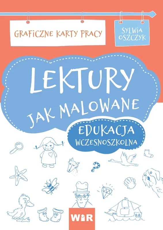 Lektury jak malowane Edukacja wczesnoszkolna Graficzne karty pracy