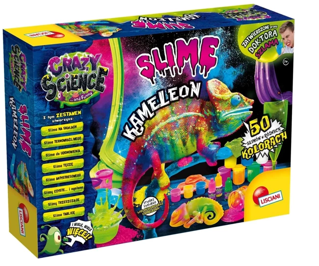 Lisciani Crazy Science Slime Kameleon 304-PL89246