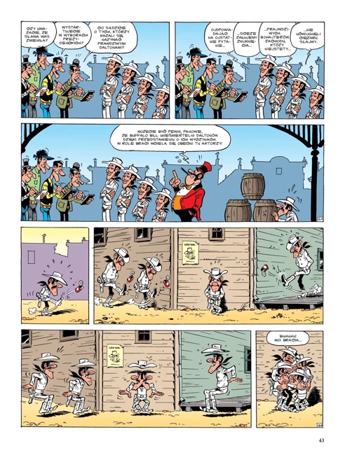 Lucky Luke T.70 Legenda Zachodu