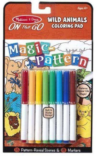 Magic Colouring Pad - Dzikie Zwierzęta