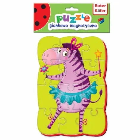 Magnesy piankowe A5 Śmieszne zdjęcia Zebra