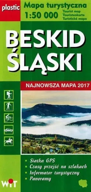 Mapa turystyczna Beskid Śląski 1:50 000 WIT