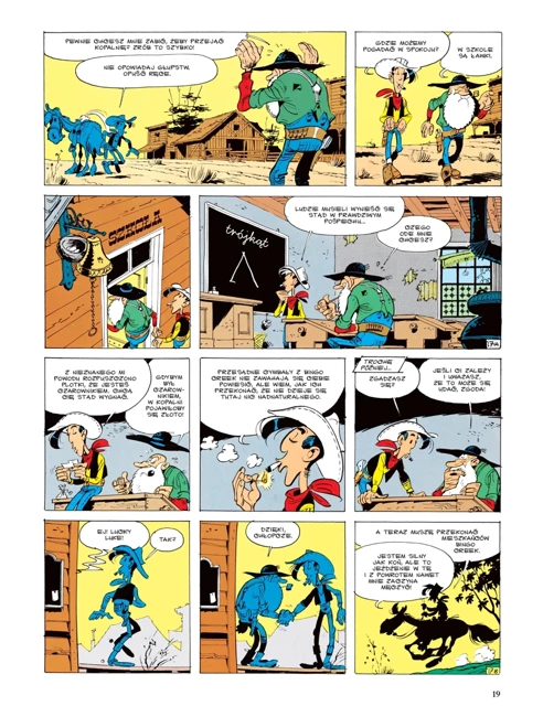 Miasto duchów. Lucky Luke. Tom 25