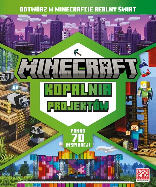 Minecraft. Kopalnia projektów. Odtwórz w Minecrafcie realny świat. Minecraft