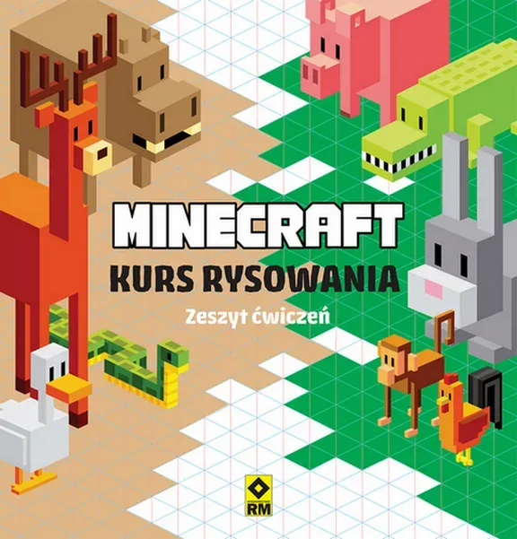 Minecraft Kurs rysowania. Zeszyt ćwiczeń