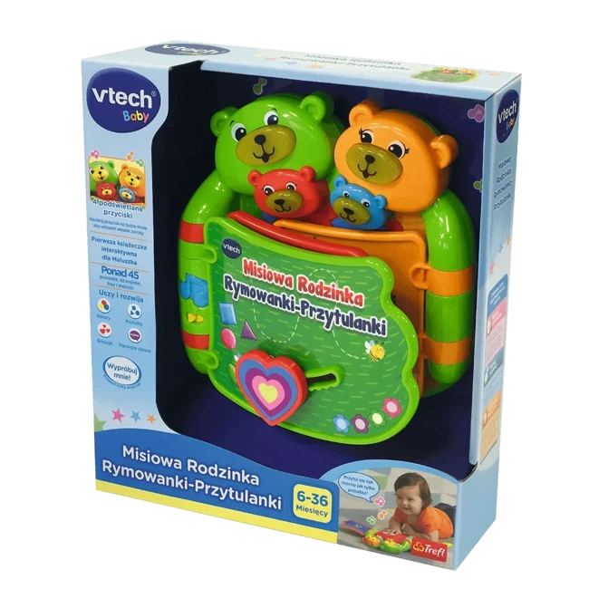 Misiowa Rodzinka Rymowanki Przytulanki VTech 60993