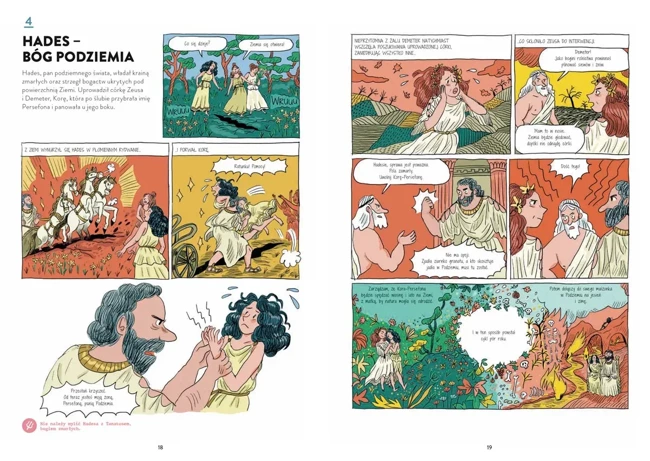 Mitologia Greków i Rzymian w komiksie. Naukomiks