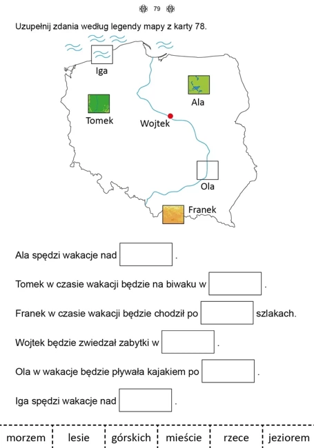 Mój rok część 4 Karty pracy przeznaczone są dla uczniów z niepełnosprawnością intelektualną