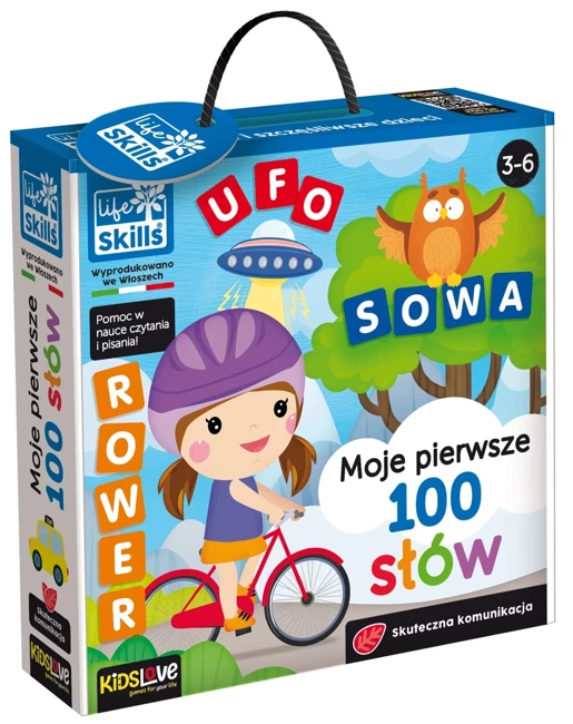 Moje pierwsze 100 pierwszych słów Life skills 304-PL84128