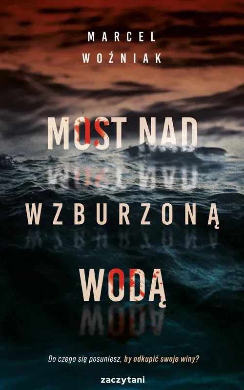 Most nad wzburzoną wodą