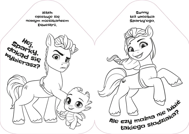 My Little Pony. Nowe pokolenie. Książeczka kredecz