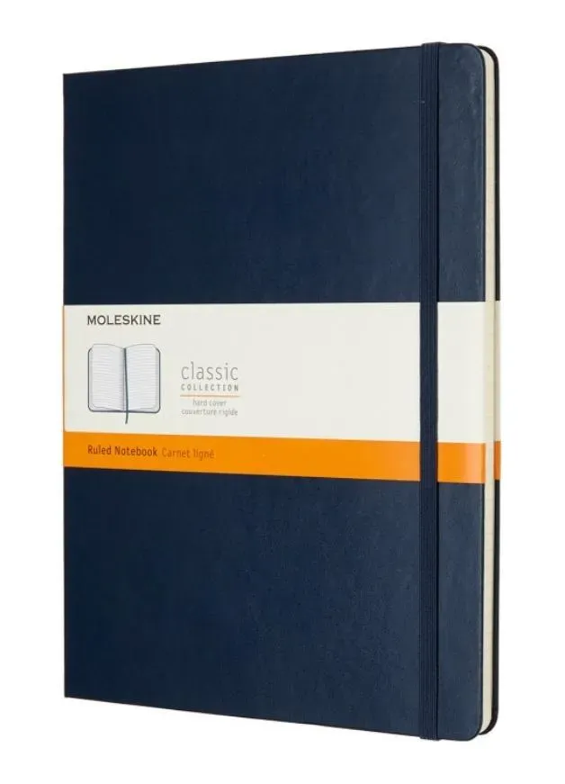 Notes Classic 19x25 cm linia szafirowy MOLESKINE