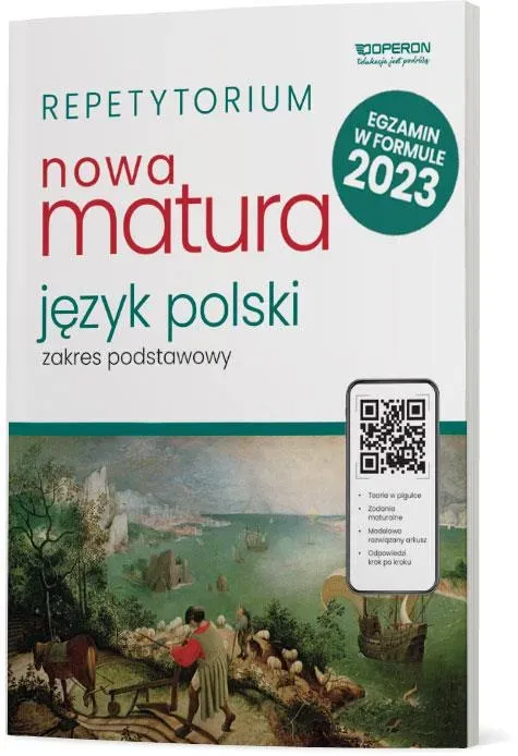 Nowa matura 2023 Język polski repetytorium zakres podstawowy