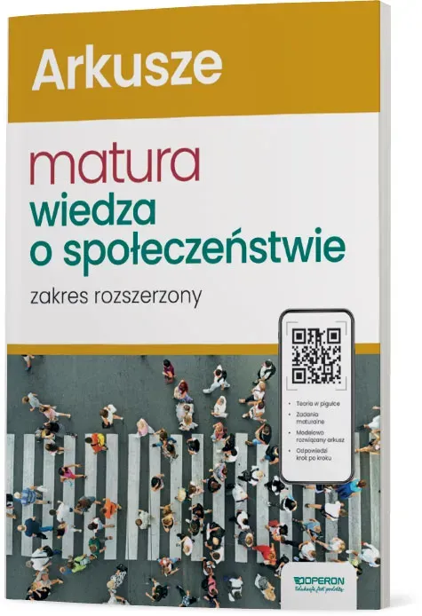 Nowa matura 2024 Wiedza o społeczeństwie Arkusze zakres rozszerzony