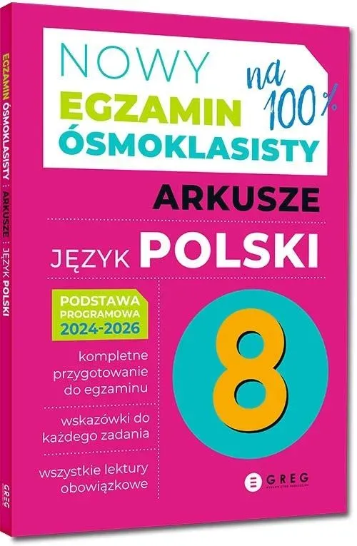 Nowy Egzamin ósmoklasisty J. polski Arkusze