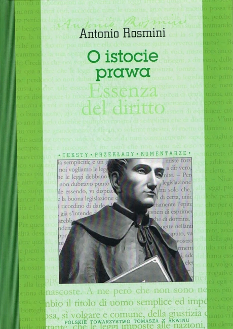 O istocie prawa. Essenza del diritto