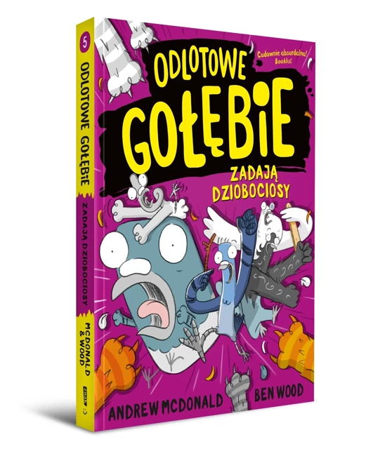 Odlotowe gołębie zadają dziobociosy