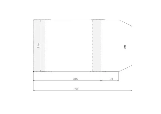 Okładka regulowana 240x395mm (50szt)