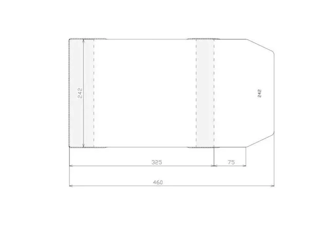 Okładka regulowana 242x400mm (50szt)