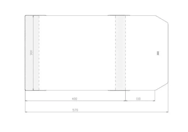 Okładka regulowana 300x510mm (50szt)