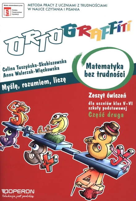 Ortograffiti matematyka bez trudności zeszyt ćwiczeń klasa 5–6 cz. 2