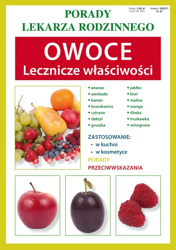 Owoce. Lecznicze właściwości