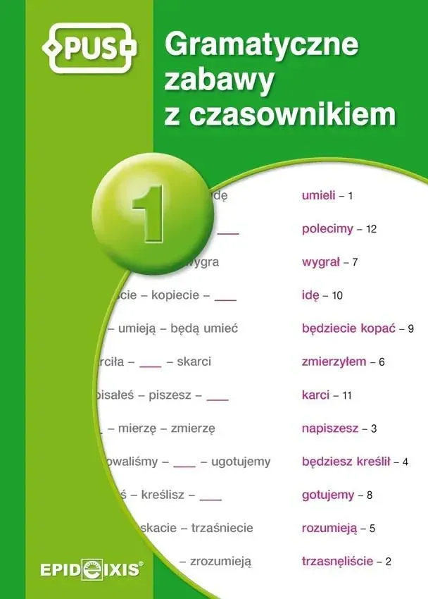 PUS Gramatyczne zabawy z czasownikiem