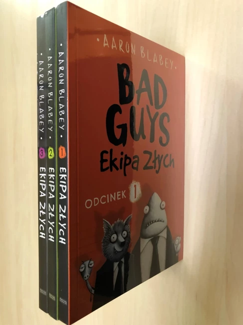 Pakiet Bad guys. Ekipa złych. Tom 1-3