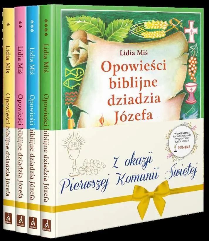 Pakiet: Opowieści biblijne dziadzia Józefa T.1-4