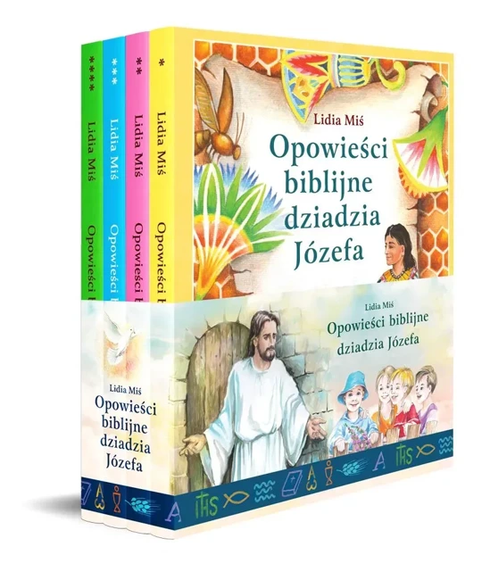 Pakiet Opowieści biblijne dziadzia Józefa Tomy 1-4