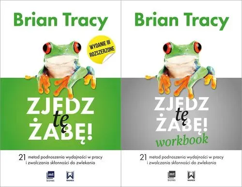 Pakiet Zjedz tę żabę! + Zjedz tę żabę! Workbook (dodruk 2018)