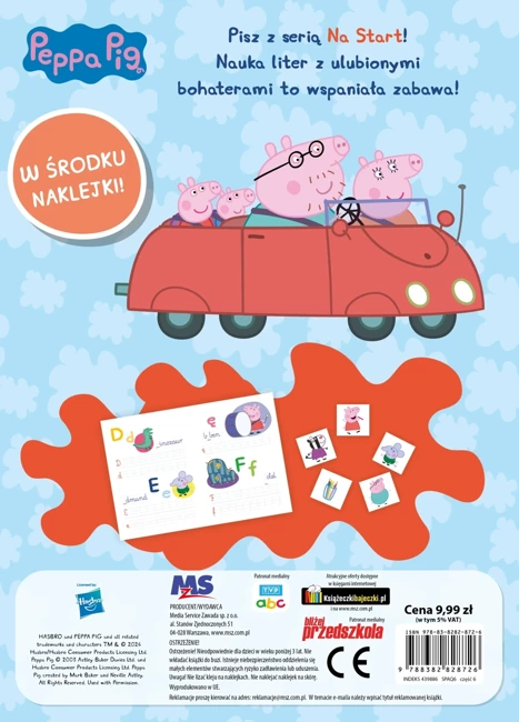 Peppa Pig. Na start… 6. Litery z Peppą