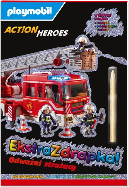 Playmobil Action Heroes. Ekstrazdrapka. Odważni strażacy