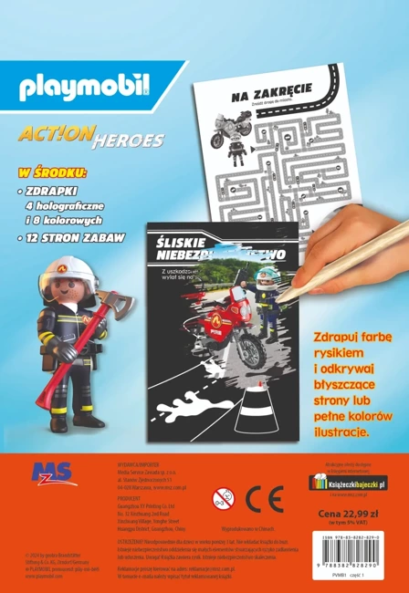 Playmobil Action Heroes. Ekstrazdrapka. Odważni strażacy