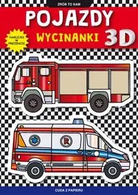 Pojazdy wycinanki 3 D