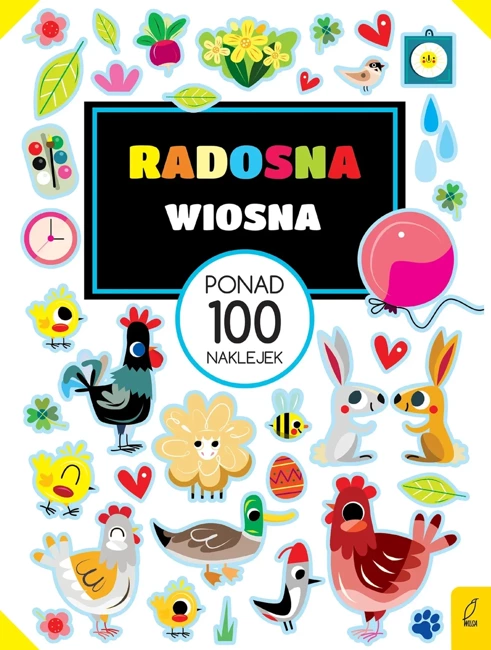 Ponad 100 naklejek. Radosna wiosna