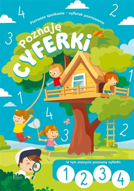 Poznaję cyferki i liczby 1,2,3,4