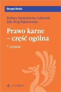 Prawo karne - część ogólna z testami online