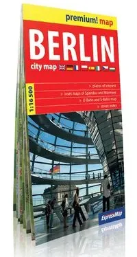 Premium! map Berlin 1:16 500 plan miasta